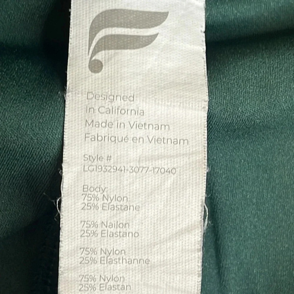 💚 Fabletics Motion 365 Boost PowerHold High-Waisted 7/8 Leggings - Picture 7 of 10